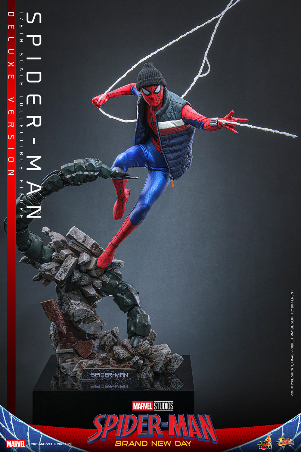 Hot Toys Spider-Man (Brand New Day - Deluxe Version) 1/6 Scale Action Figure