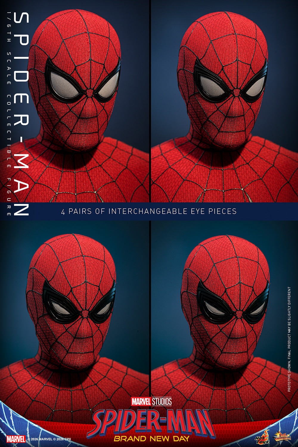 Hot Toys Spider-Man (Brand New Day) 1/6 Scale Action Figure