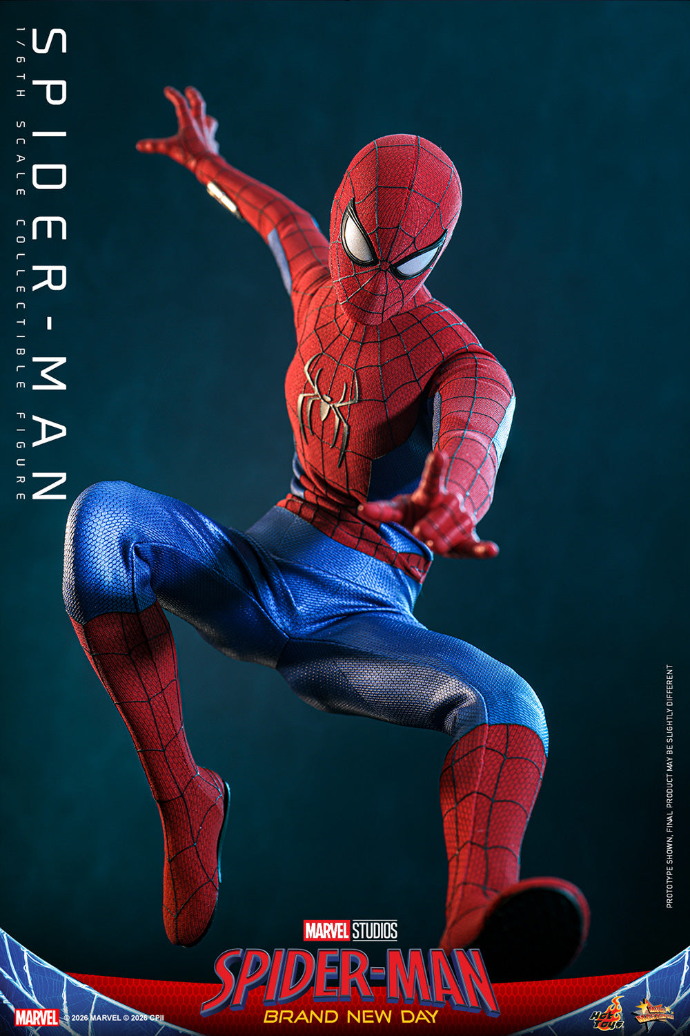 Hot Toys Spider-Man (Brand New Day) 1/6 Scale Action Figure