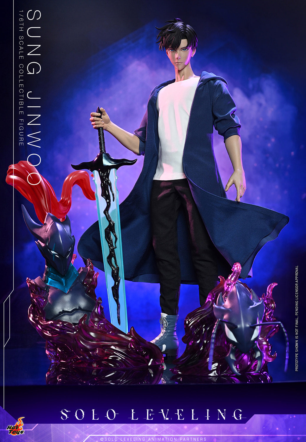 Hot Toys Sung Jinwoo (Solo Leveling) 1/6 Scale Action Figure