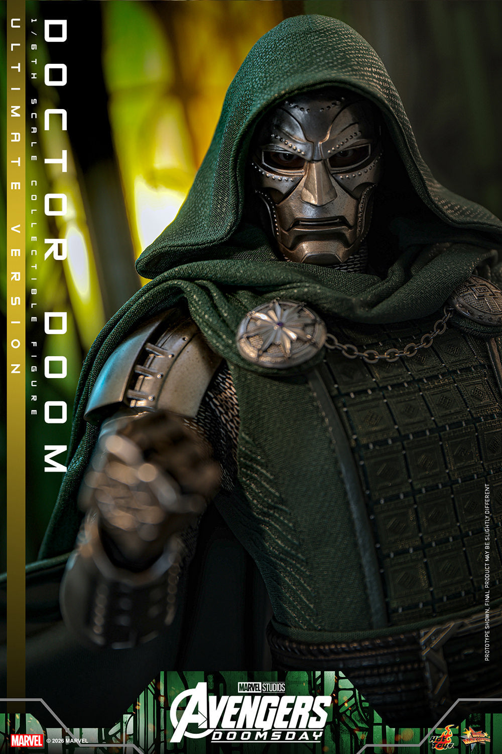 Hot Toys Doctor Doom (Avengers: Doomsday - Ultimate Version) 1/6 Scale Action Figure