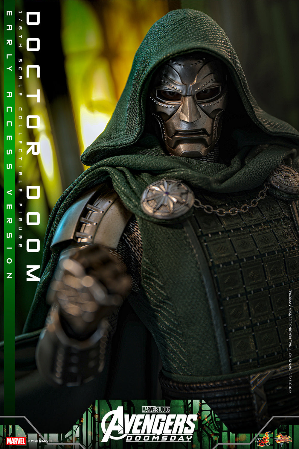 Hot Toys Doctor Doom (Avengers: Doomsday) 1/6 Scale Action Figure
