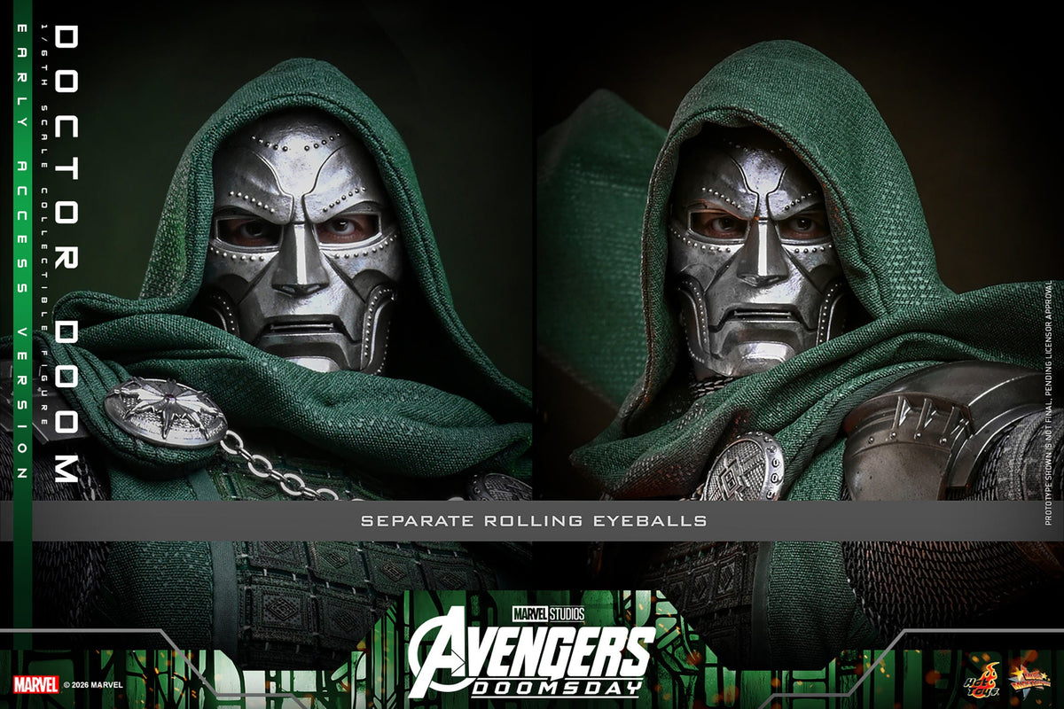 Hot Toys Doctor Doom (Avengers: Doomsday) 1/6 Scale Action Figure