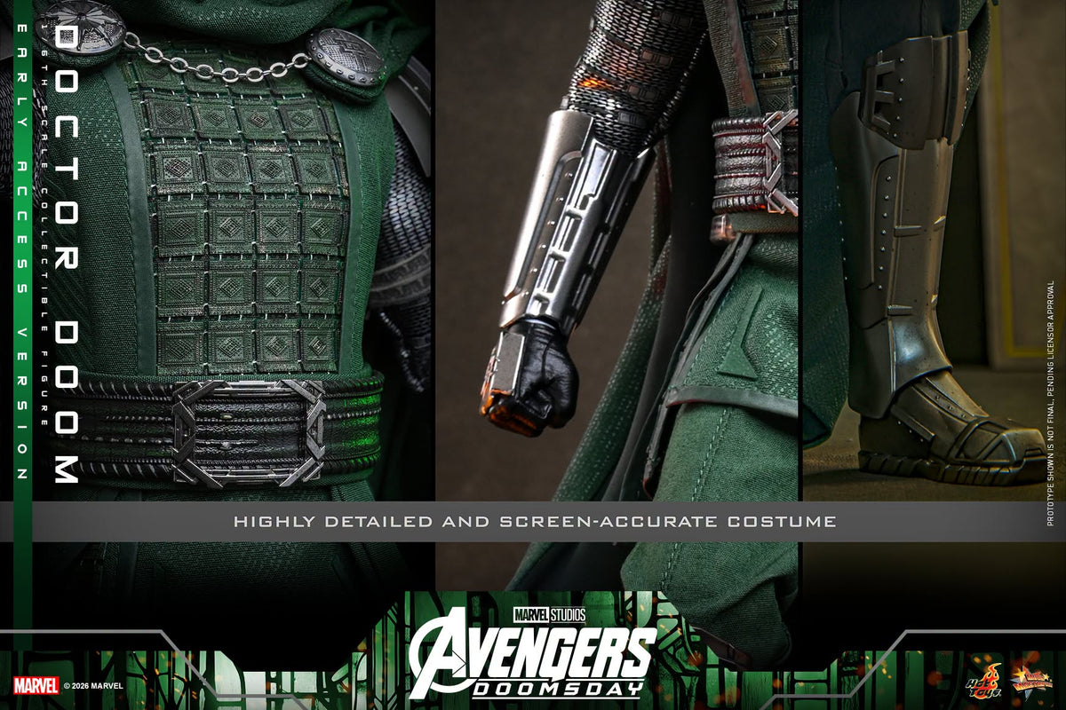 Hot Toys Doctor Doom (Avengers: Doomsday) 1/6 Scale Action Figure