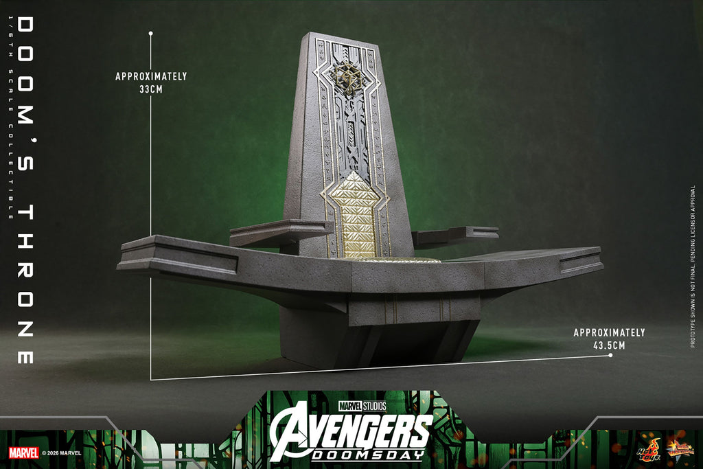 Hot Toys Doom's Throne (Avengers: Doomsday) 1/6 Scale Accessory