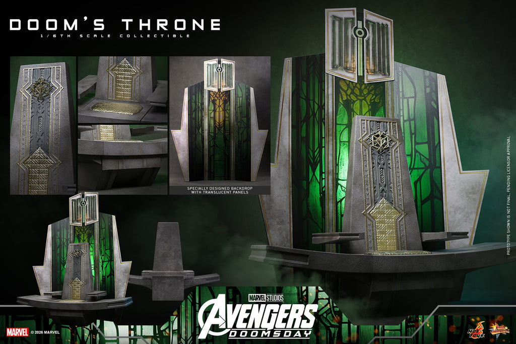 Hot Toys Doom's Throne (Avengers: Doomsday) 1/6 Scale Accessory