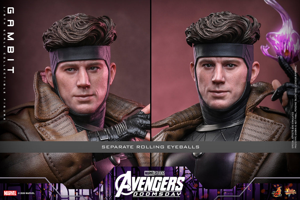 Hot Toys Gambit (Avengers: Doomsday) 1/6 Scale Action Figure