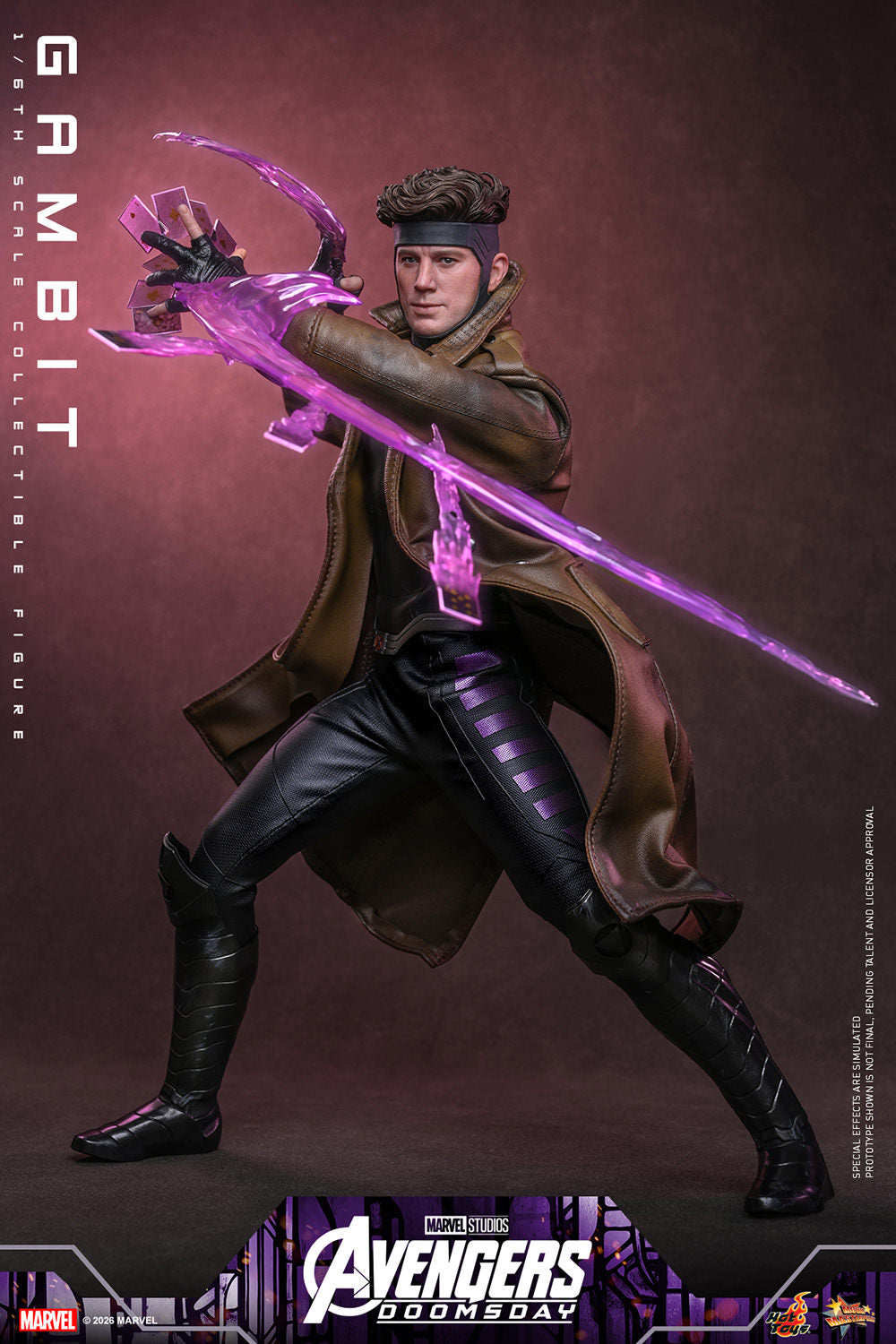 Hot Toys Gambit (Avengers: Doomsday) 1/6 Scale Action Figure