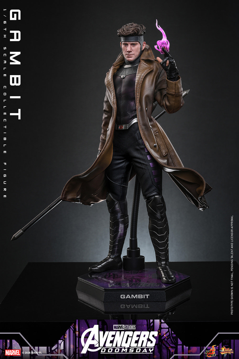 Hot Toys Gambit (Avengers: Doomsday) 1/6 Scale Action Figure