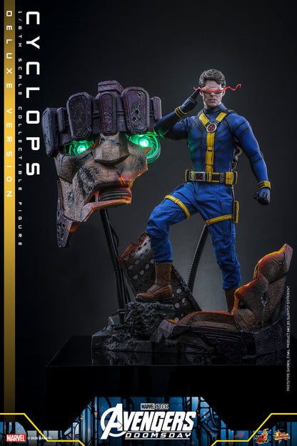 Hot Toys Cyclops (Avengers: Doomsday - Deluxe Version) 1/6 Scale Action Figure