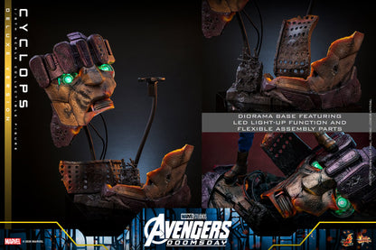 Hot Toys Cyclops (Avengers: Doomsday - Deluxe Version) 1/6 Scale Action Figure