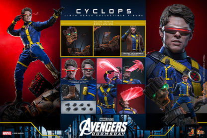 Hot Toys Cyclops (Avengers: Doomsday - Deluxe Version) 1/6 Scale Action Figure