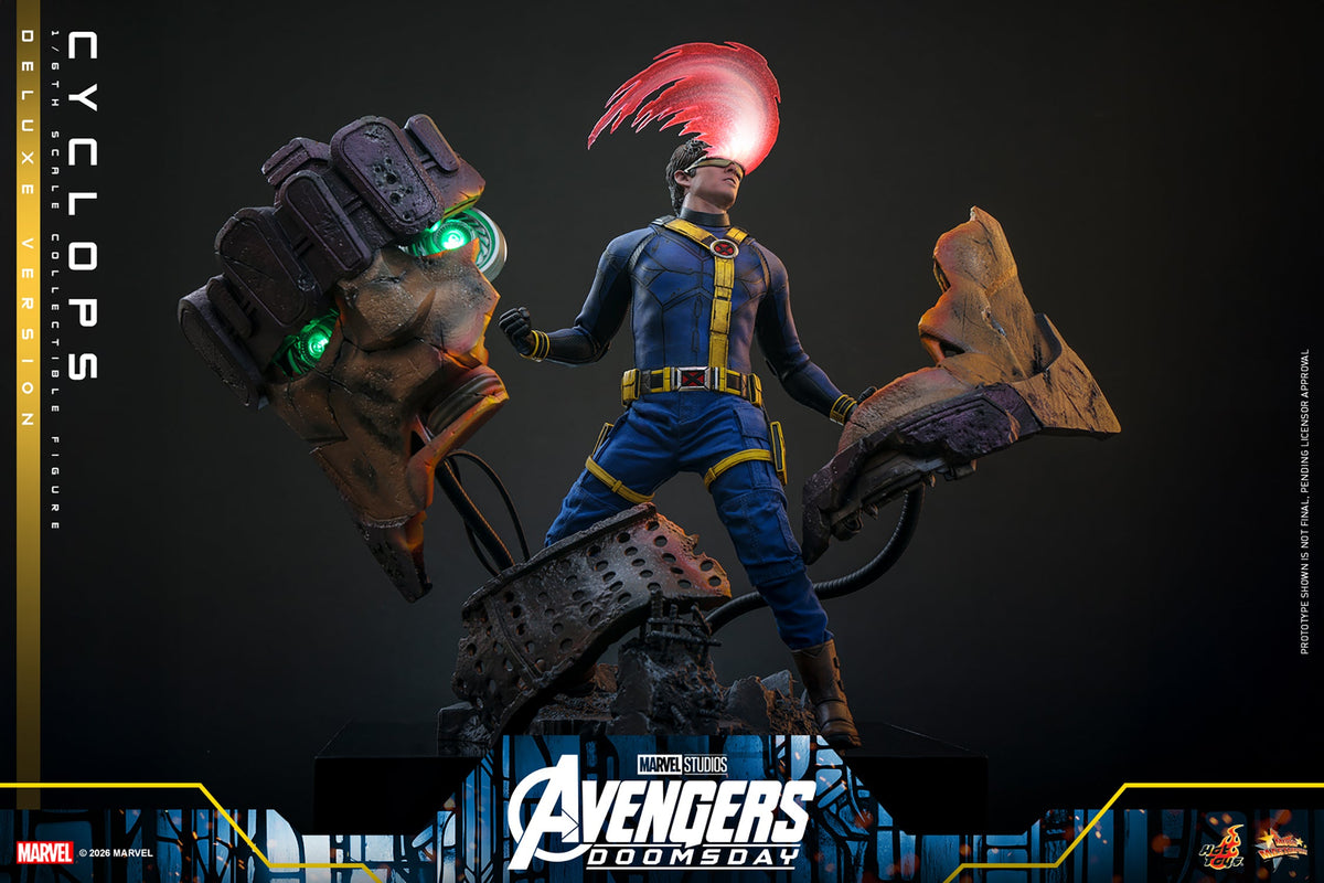 Hot Toys Cyclops (Avengers: Doomsday - Deluxe Version) 1/6 Scale Action Figure