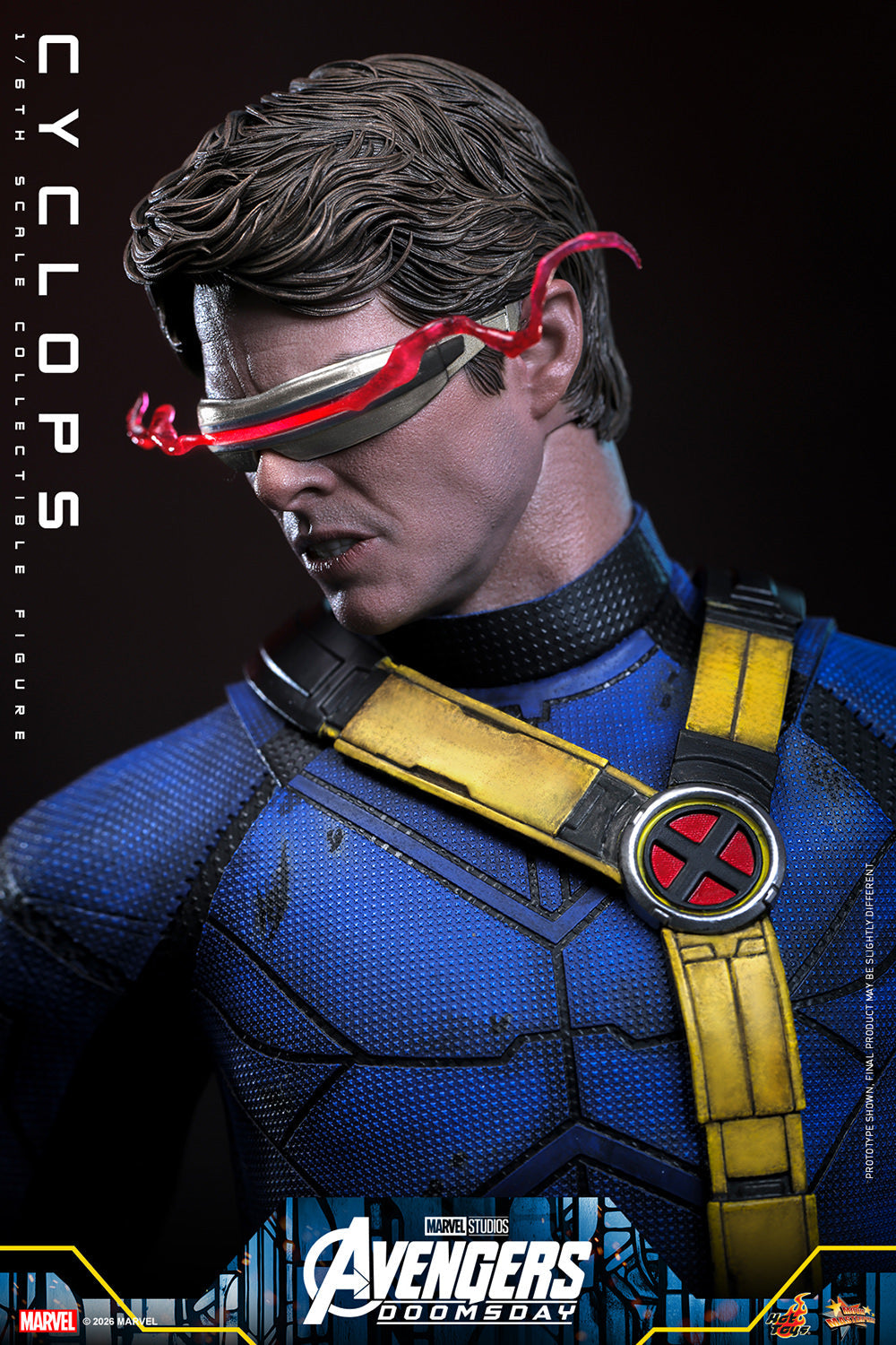 Hot Toys Cyclops (Avengers: Doomsday) 1/6 Scale Action Figure
