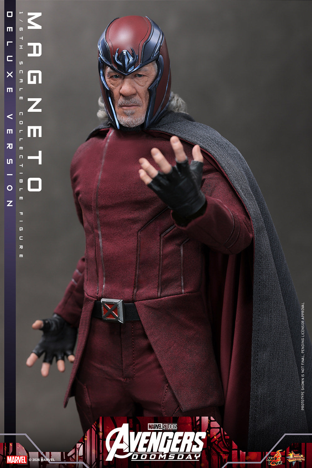 Hot Toys Magneto (Avengers: Doomsday - Deluxe Version) 1/6 Scale Action Figure