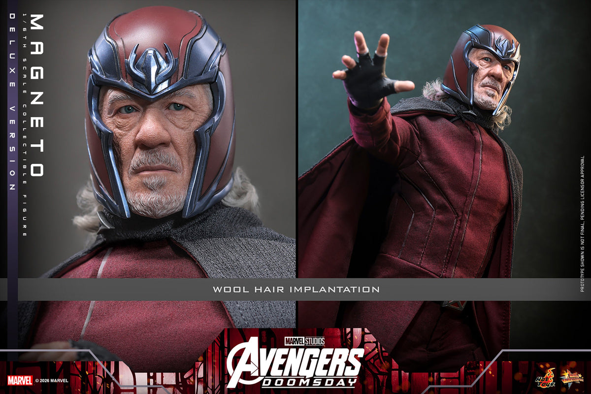 Hot Toys Magneto (Avengers: Doomsday - Deluxe Version) 1/6 Scale Action Figure