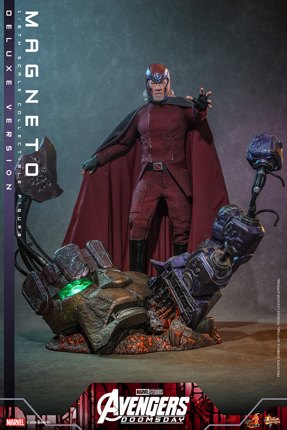 Hot Toys Magneto (Avengers: Doomsday - Deluxe Version) 1/6 Scale Action Figure