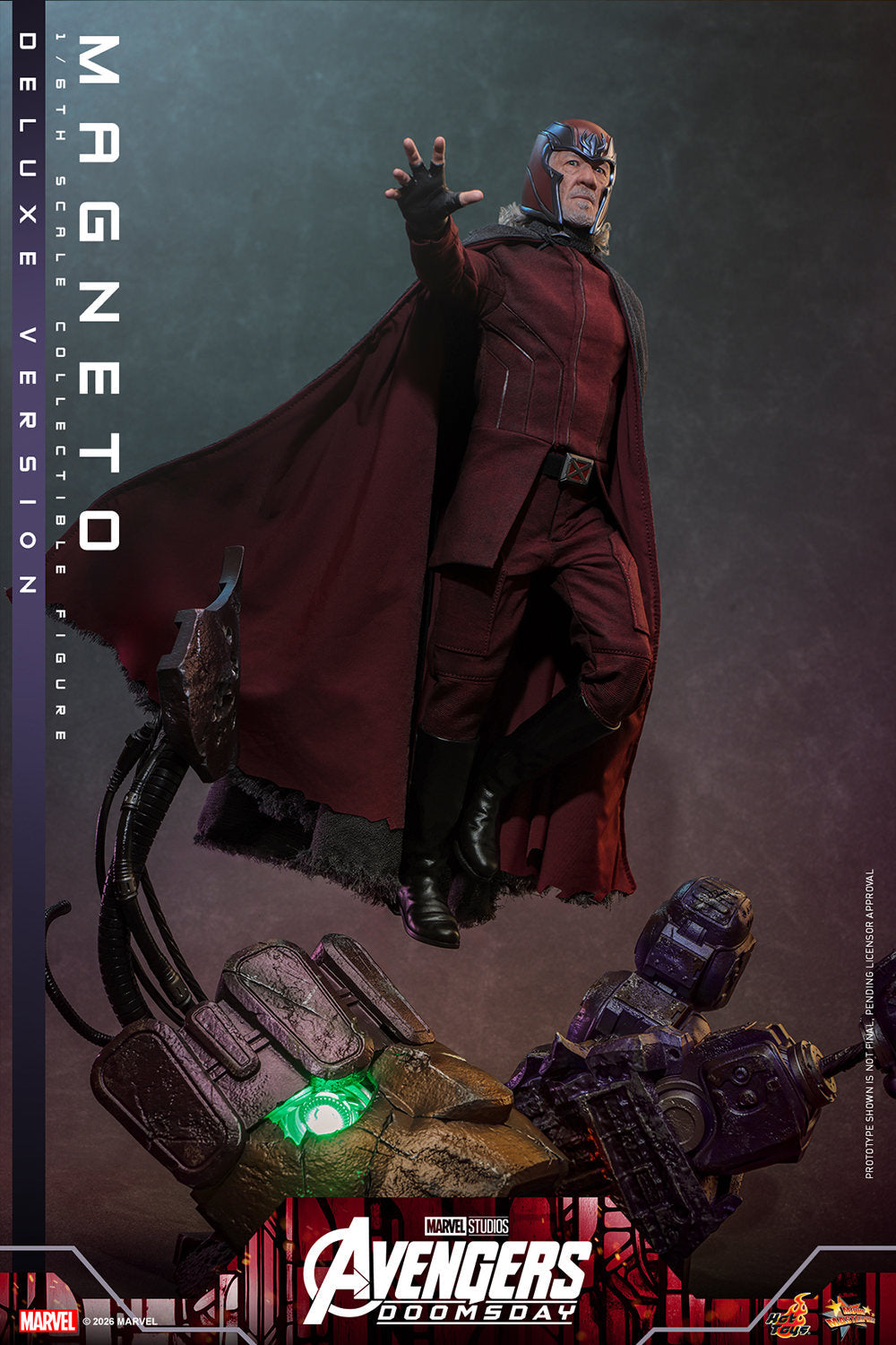Hot Toys Magneto (Avengers: Doomsday - Deluxe Version) 1/6 Scale Action Figure
