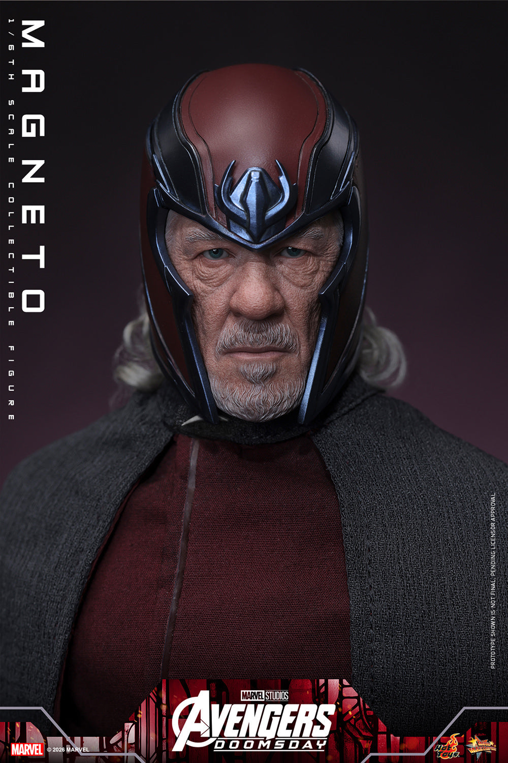 Hot Toys Magneto (Avengers: Doomsday) 1/6 Scale Action Figure