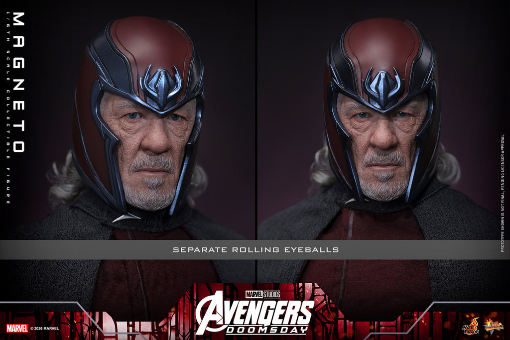 Hot Toys Magneto (Avengers: Doomsday) 1/6 Scale Action Figure