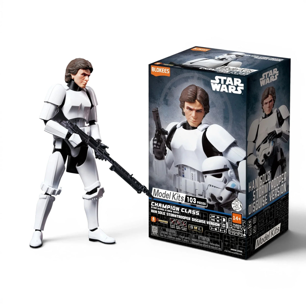 Blokees Han Solo Action Character - Model Kit