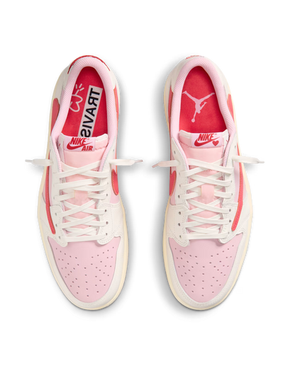 Air Jordan Low Shy Pink and Tropical Pink